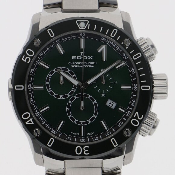 EDOX Watches 10221-3VM5 Stainless Steel Quartz Genuine box - Picture 1 of 8